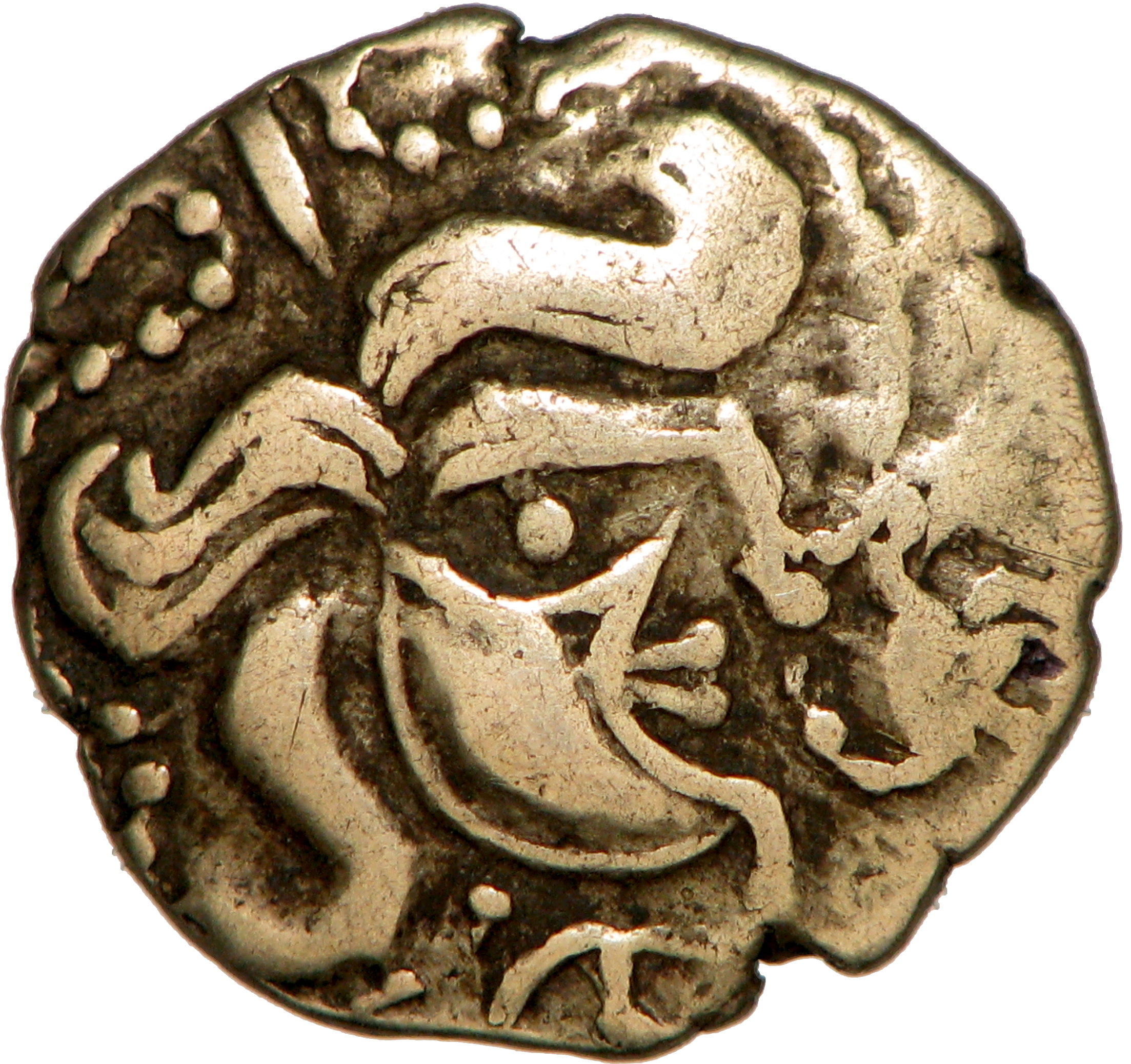 Osismes, quart de statère d'électrum.