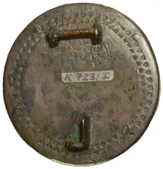 Fibule Mérovingienne revers collection KOFLER-TRUNIGER