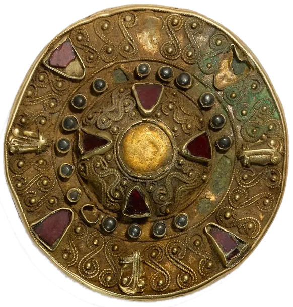 Fibule mérovingienne - collection KOFLER-TRUNIGER