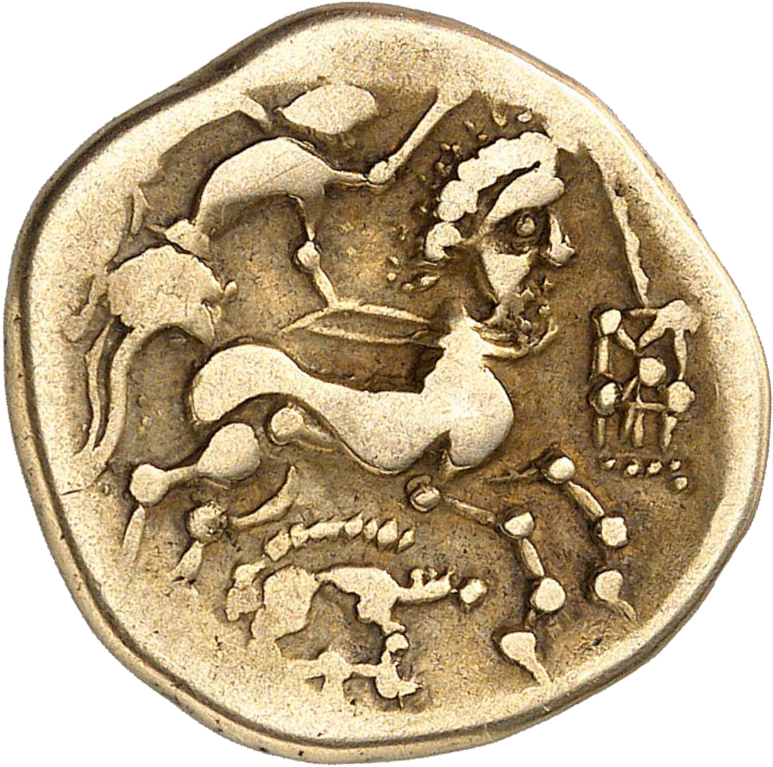 Baiocasses, statère d'or.