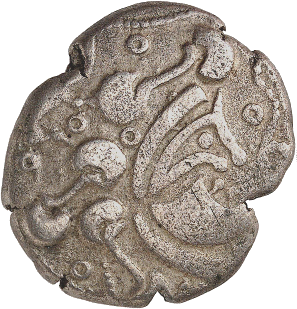 Baiocasses, statère d'argent.