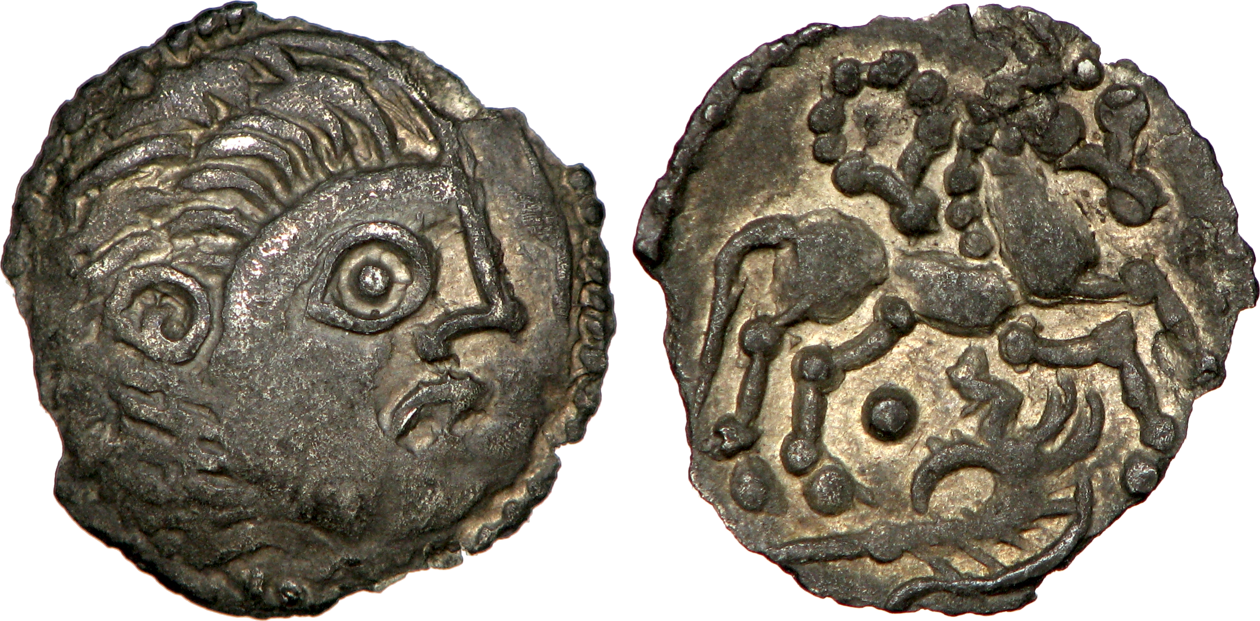 Carnyx monnaie armorique CN 227 Gouet Samuel